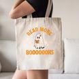 Groovy Halloween Teacher Spooky Read More Book Women Girl Canvas Tote Bag