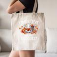 Halloween Book Lover Ghost Witch Books & Pumpkins Canvas Tote Bag