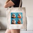 Hedgehog Love Reading And Hedgehogs Child Book Lover Canvas Tote Bag