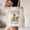 On My Way To Hoard Books And Cause Chaos Tom Foolery Canvas Tote Bag