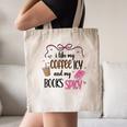 Iced Coffee & Reading Smut Books Girly Spicy Novels Canvas Tote Bag