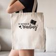 I'd Rather Be Reading Book Lover Bookworm Reading Canvas Tote Bag