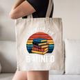 I'm With The Banned Stack Of Books Vintage Sunset Retro Canvas Tote Bag