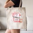 I'm A Kindle Girlie Book Lover Bookish Canvas Tote Bag