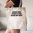 Imagine Being Afraid Of Drag Queens And Books Premium Canvas Tote Bag
