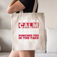 Introverts I May Look Calm But In My Head Canvas Tote Bag