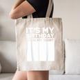 It's My Birthday Sign Boy Men Decoration Guestbook Canvas Tote Bag