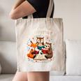 Its A Good Day To Read Book Cute Fox Sloth Owl Novel Reading Canvas Tote Bag