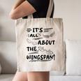 It's All About The Wingspan For Book Lover Canvas Tote Bag
