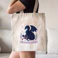 Just a Girl Who Loves Dragons And Books Fantasy Canvas Tote Bag Just a Girl Who Loves Dragons And Books Fantasy Canvas Tote Bag