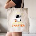 Just One More Chapter Fun Cat Coffee Reading Book Premium Tri-Blend Canvas Tote Bag