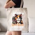 Kawaii Feline Book Reading Read Books Pet My Calico Cat Men Women Canvas Tote Bag Kawaii Feline Book Reading Read Books Pet My Calico Cat Men Women Canvas Tote Bag
