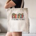 If You Know You Know 6 7 Reading Books Christmas Canvas Tote Bag