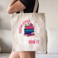 Knowledge Is Power Book Club Librarian Read Banned Books Canvas Tote Bag