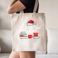 Library Crew Book Lovers Librarian Xmas Holiday Christmas Canvas Tote Bag