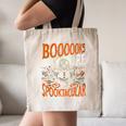 Library Halloween Book Lover Ghost With Books Canvas Tote Bag