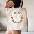 Library Is My Jam Librarian Book Lover Strawberry Canvas Tote Bag