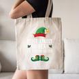 Most Likely To Read A Book Matching Christmas Elf Canvas Tote Bag