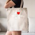 I Love Heart Fictional Men Simple Cute Books Reading Canvas Tote Bag