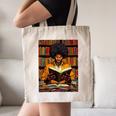 Man Reading Book Black History Month Book Lover Afro Canvas Tote Bag Man Reading Book Black History Month Book Lover Afro Canvas Tote Bag