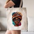 Melanin Girl Afro Book Lover Librarian Teacher Student Canvas Tote Bag