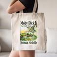 Moby Dick Book Cover Illustration Canvas Tote Bag