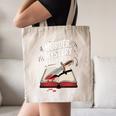 Murder Mystery And a Cup Of Tea Book Humor Canvas Tote Bag