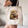 Nerdy Bearded Dragon Glasses Book Reading Canvas Tote Bag Nerdy Bearded Dragon Glasses Book Reading Canvas Tote Bag