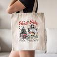North Pole Book Club Book Lover Bookish Bookworm Christmas Canvas Tote Bag