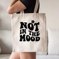 Not In The Mood Anti Social Introvert Sarcastic Retro Canvas Tote Bag Not In The Mood Anti Social Introvert Sarcastic Retro Canvas Tote Bag