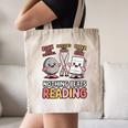 Nothing Goes Beyond Reading Rock Paper Scissors Book Canvas Tote Bag