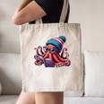 Octopus Reading Book Kraken Book Lover Canvas Tote Bag Octopus Reading Book Kraken Book Lover Canvas Tote Bag