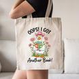 Oops I Got Another Book Cute Goose Librarian Reading Teacher Canvas Tote Bag