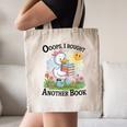 Oops I Bought Another Book Duck Sunshine Canvas Tote Bag