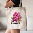 Orchids Flowers Book Floral Canvas Tote Bag Orchids Flowers Book Floral Canvas Tote Bag