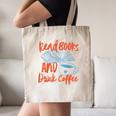 Read Book And Drink Coffee Book Club Reading Canvas Tote Bag