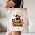 Read Book Reader Library Reading Librarian Pirate Bookworm Canvas Tote Bag