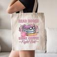 Read Books Drink Coffee Fight Evil Book Coffee Canvas Tote Bag
