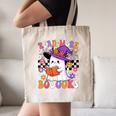 Read More Books Ghost Reading Book Teacher Halloween Canvas Tote Bag