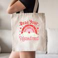 Read Your Heart Out Book Valentines Day Reading Teacher Canvas Tote Bag Read Your Heart Out Book Valentines Day Reading Teacher Canvas Tote Bag