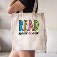 Read Your Heart Read Reading Librarian Book Across America Canvas Tote Bag