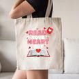 Read Your Heart Out Valentines Day Reading Book Kids Teacher Canvas Tote Bag Read Your Heart Out Valentines Day Reading Book Kids Teacher Canvas Tote Bag