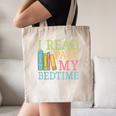 I Read Past My Bedtime Book Quote Humor Canvas Tote Bag