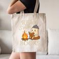 Read S'More Books Campfire Reading Book Lovers Camper Canvas Tote Bag Read S'More Books Campfire Reading Book Lovers Camper Canvas Tote Bag