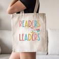 Readers Are Leaders Reading Book Lovers Teacher Women Kids Canvas Tote Bag