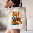 Reading Book Lover Red Panda Read Books Be Kind Stays Weird Canvas Tote Bag Reading Book Lover Red Panda Read Books Be Kind Stays Weird Canvas Tote Bag