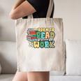 Reading Born To Read Forced To Work Bookish Book Lover Canvas Tote Bag