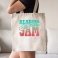 Reading Is My Jam Book Lover Bookworm Teacher Library Reader Canvas Tote Bag Reading Is My Jam Book Lover Bookworm Teacher Library Reader Canvas Tote Bag