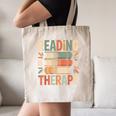 Reading Is My Therapy Book Lover Canvas Tote Bag Reading Is My Therapy Book Lover Canvas Tote Bag