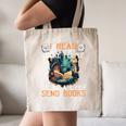 Reading Readers I Read Send Books Dragon Bookworm Tee Canvas Tote Bag